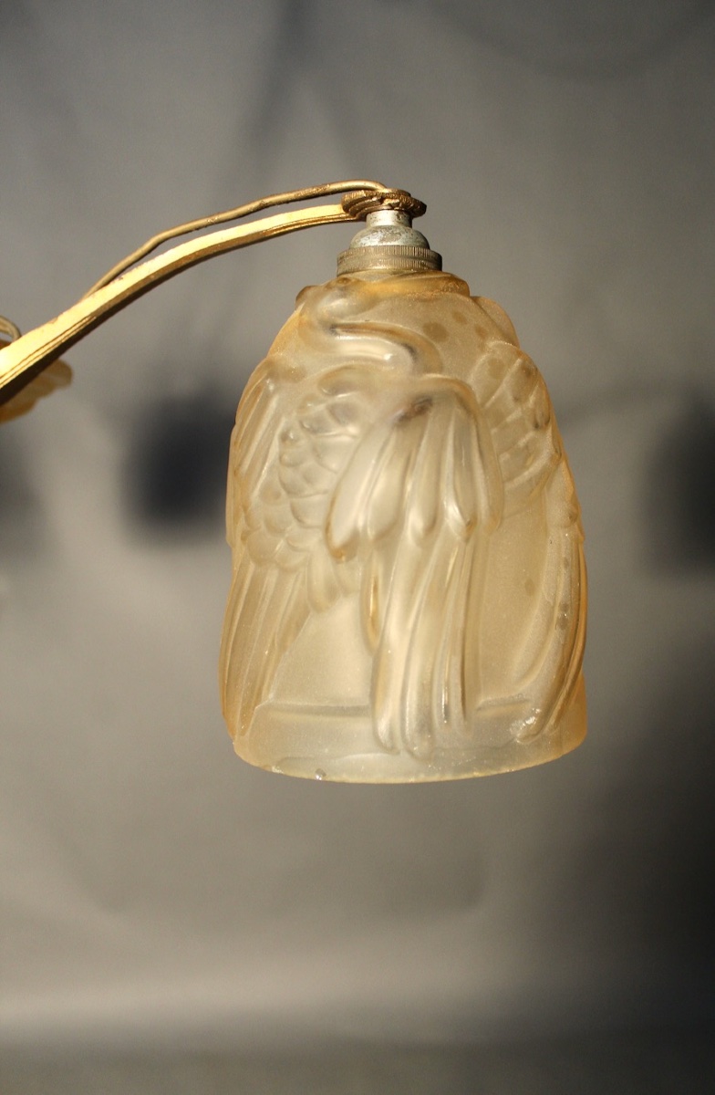 Noverdy Chandelier With Bird Motifs -photo-2