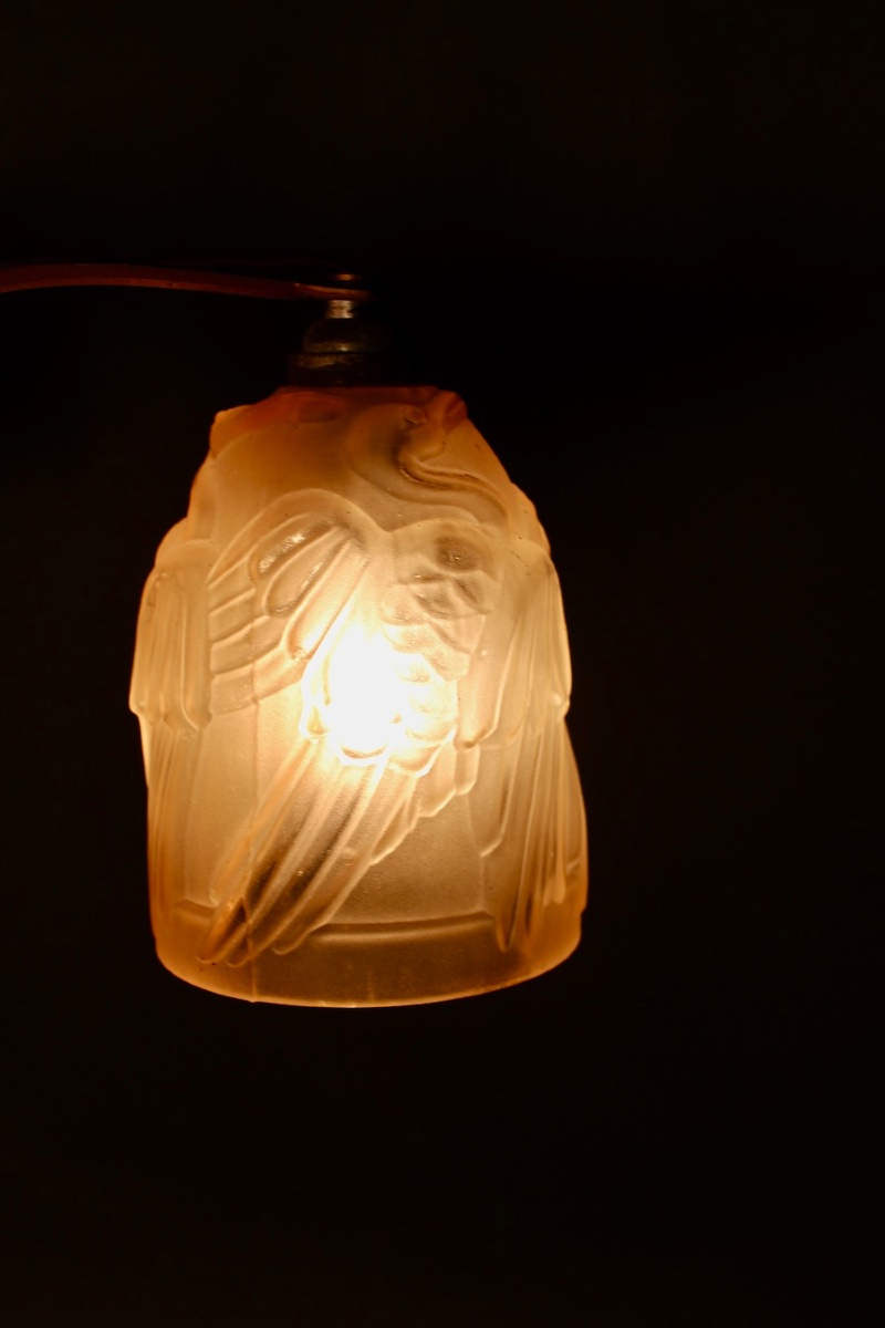 Noverdy Chandelier With Bird Motifs -photo-3