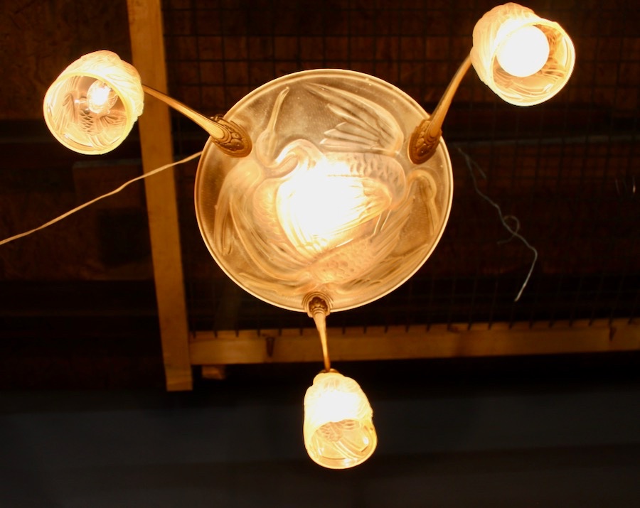 Noverdy Chandelier With Bird Motifs -photo-4