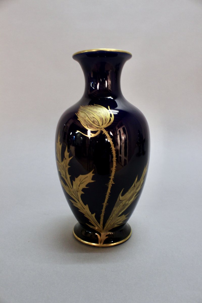 Thistle Decor Vase