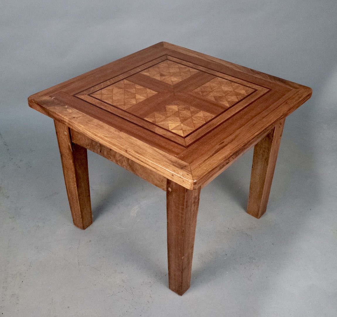 Parquet Top Coffee Table-photo-3