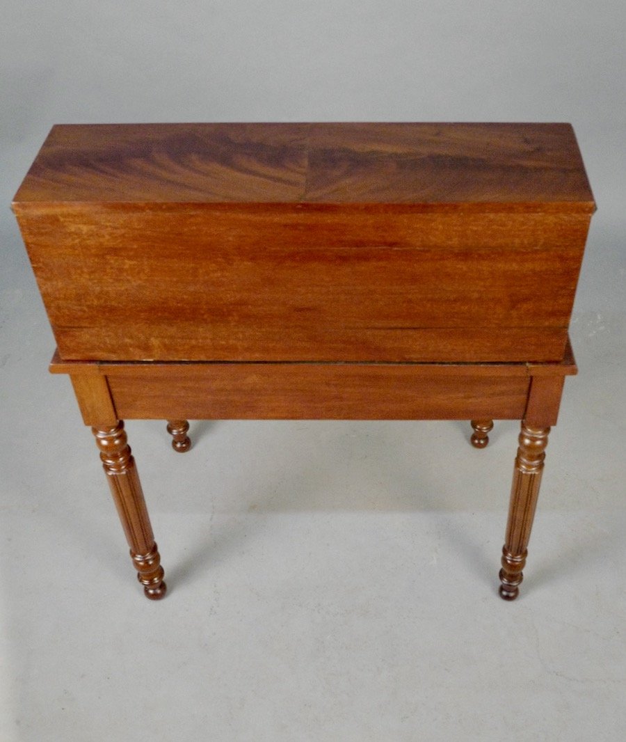 Louis Philippe Mahogany Desk-photo-5