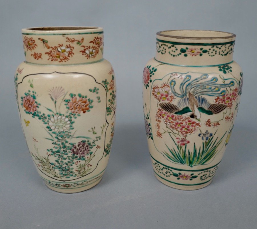 Pair Of Chinese Ceramic Pots-photo-3