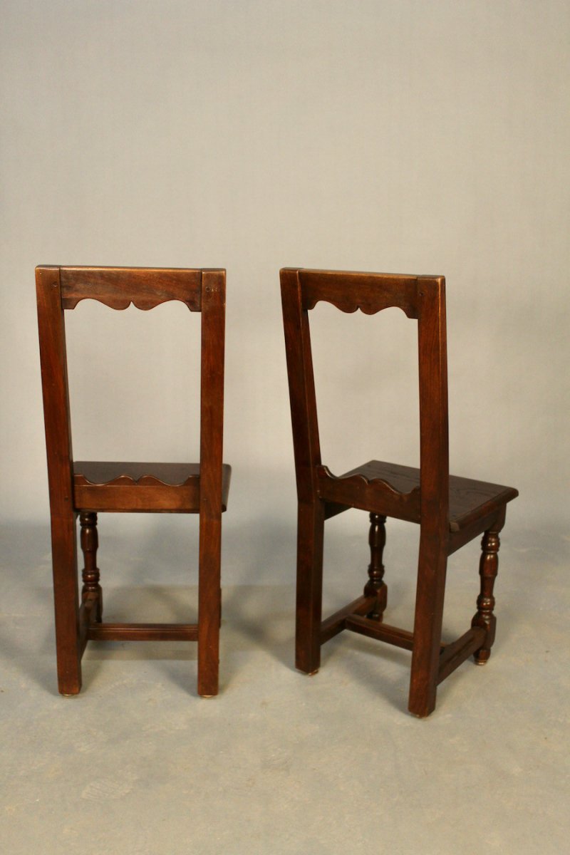 Pair Of Small Lorraine Chairs-photo-2