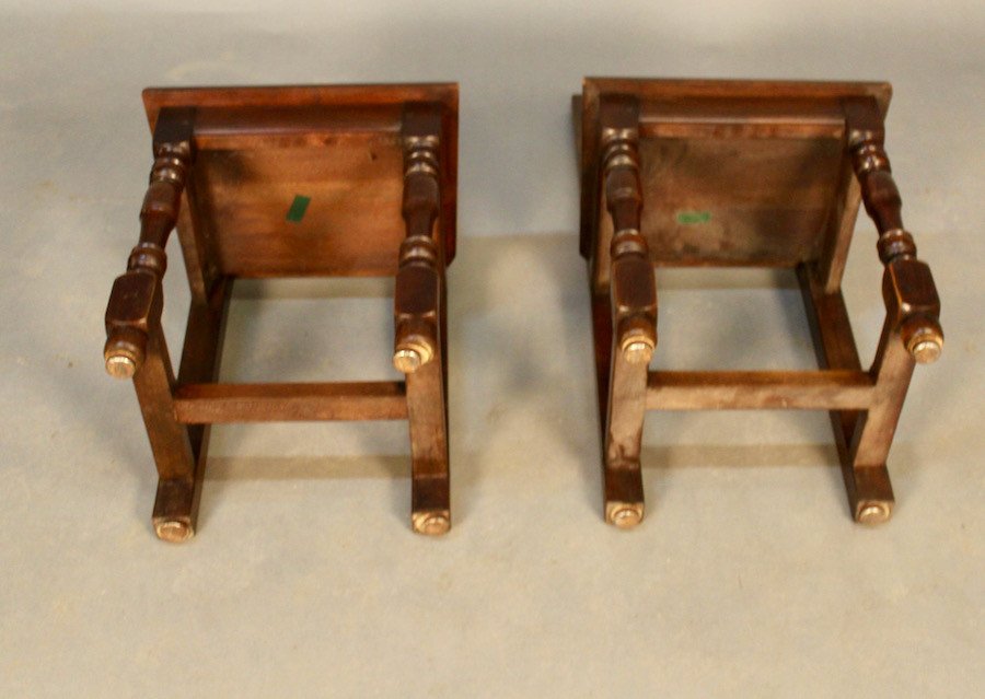 Pair Of Small Lorraine Chairs-photo-5