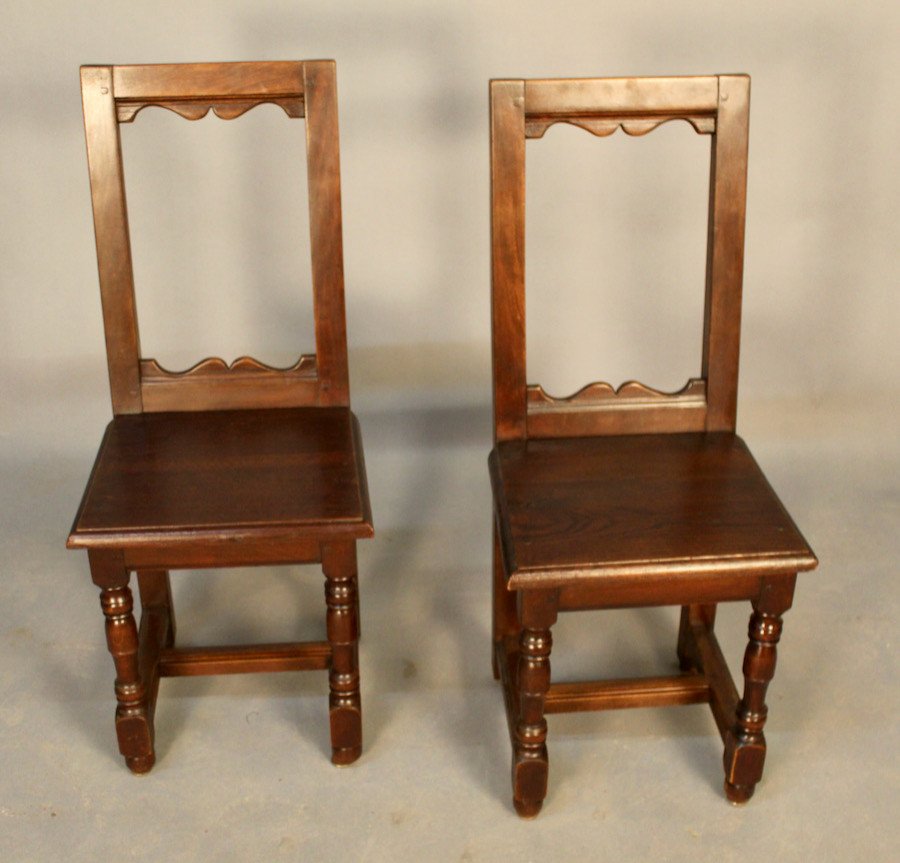 Pair Of Small Lorraine Chairs