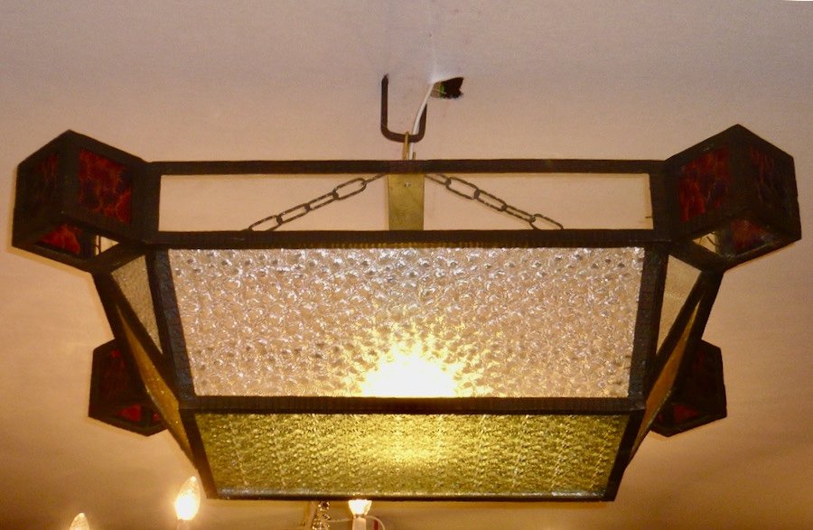 Large Art Deco Ceiling Lamp