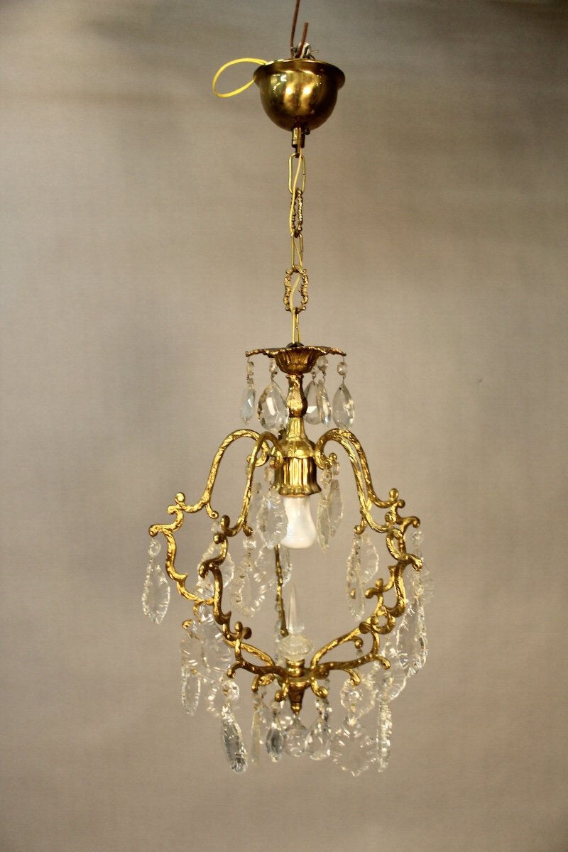 Gilt Bronze Chandelier-photo-3