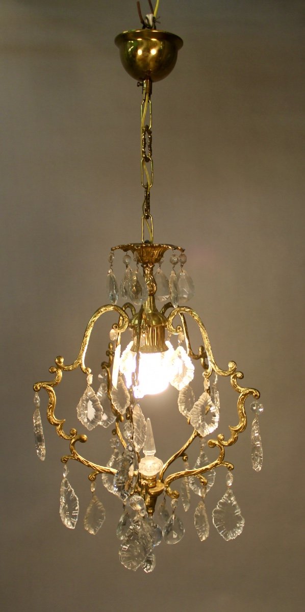 Gilt Bronze Chandelier-photo-2