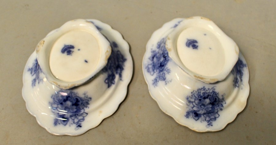 Paire De Légumiers Alfred Meakin England Royal semi porcelain-photo-4