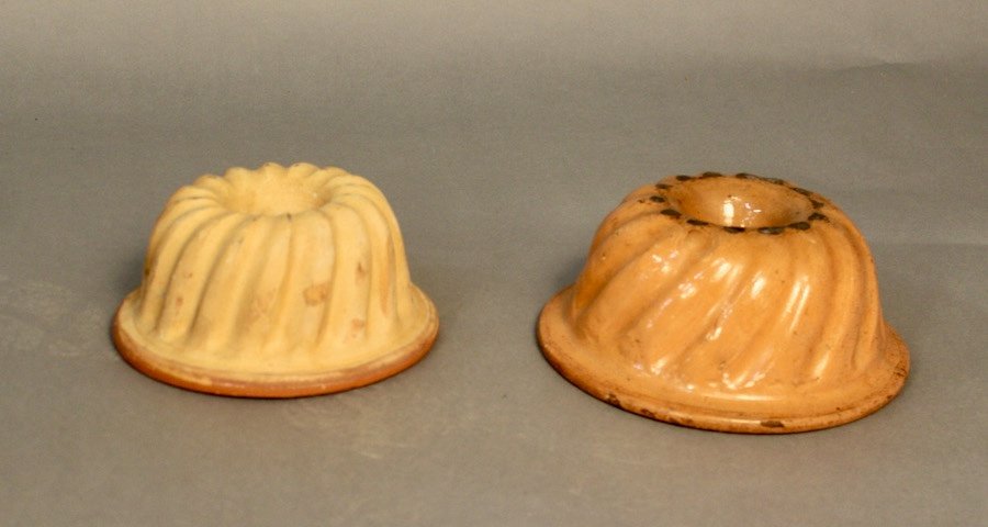 Kouglof Molds In Glazed Terracotta-photo-2