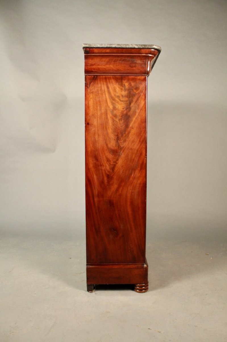 Secretary Period Louis Philippe Mahogany-photo-2