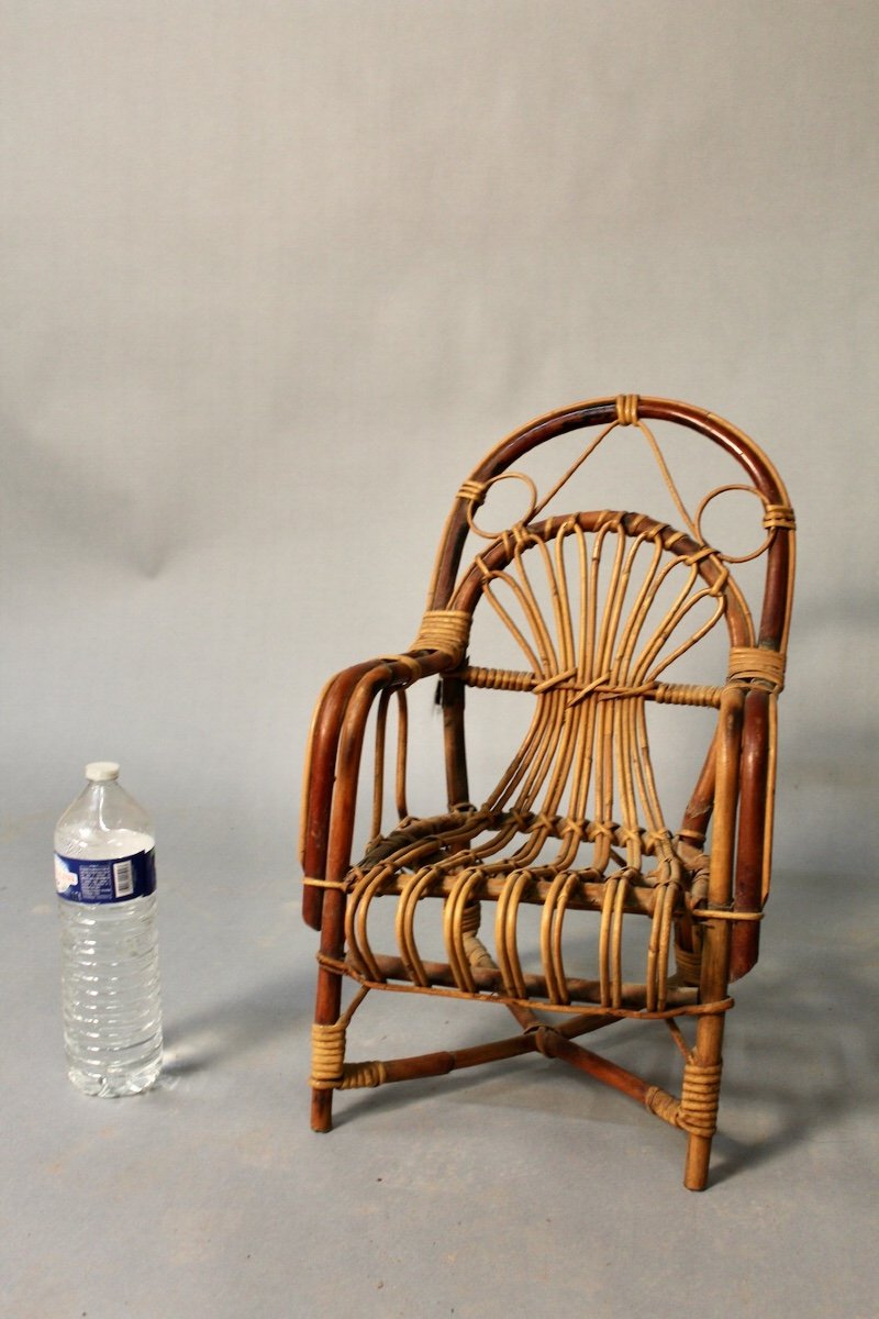 Rattan Children's Armchair-photo-4