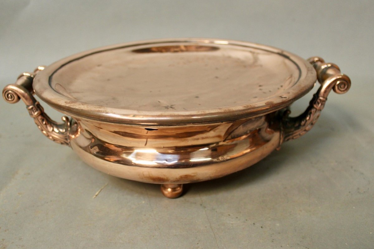 Pair Of Nineteenth Century Copper Dish Warmers-photo-6
