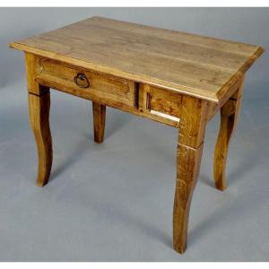 Louis XV Style Oak Writing Table