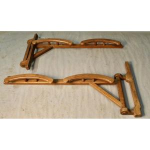 Pair Of Horse Saddle Holders Haras De Cluny