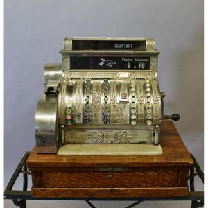 National Company Cash Register In Francs And Cents 