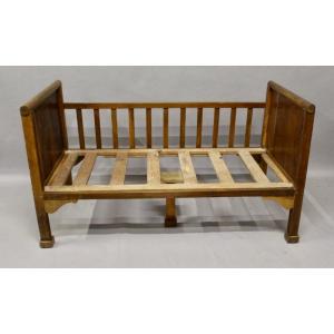 Louis Philippe Walnut Children's Bed