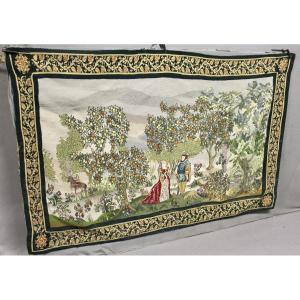 Tapisserie "Scène Champêtre" semi mécanique 