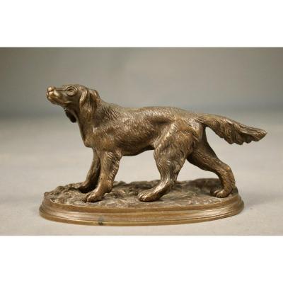 French Spanish Dog By Pierre Jules Mène