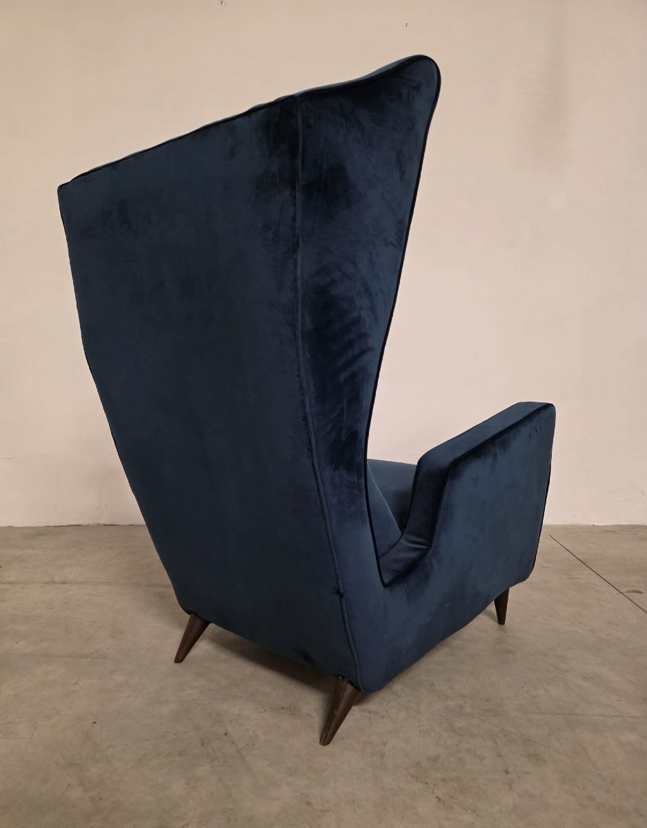 Rare Pair Of Armchairs By Mario Oreglia-photo-1