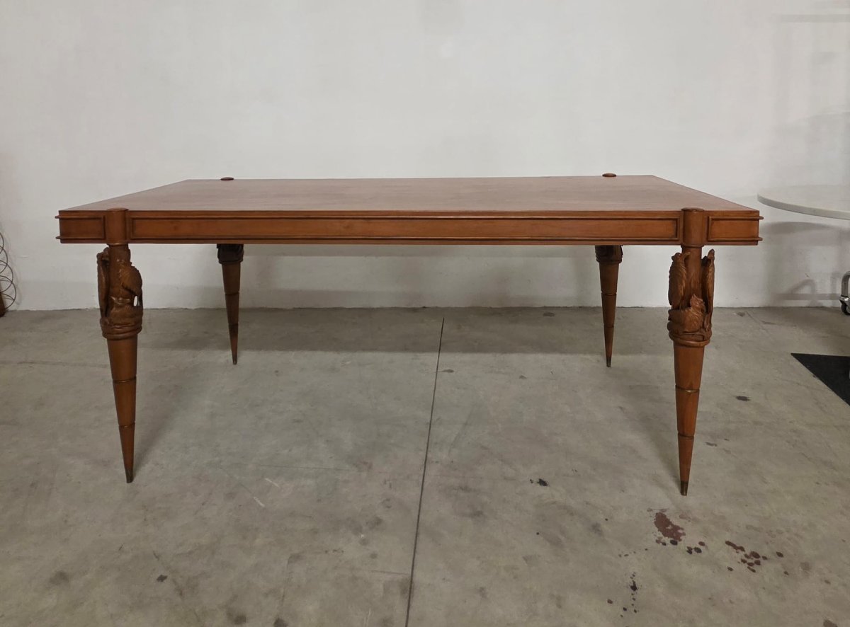 Table And Chairs By Pierluigi Colli For Framar, 1950s-photo-2