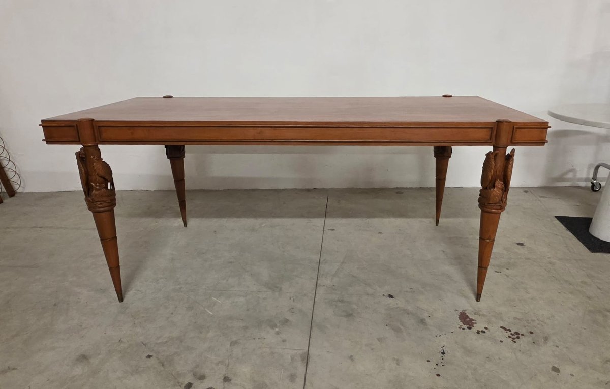 Table And Chairs By Pierluigi Colli For Framar, 1950s-photo-1