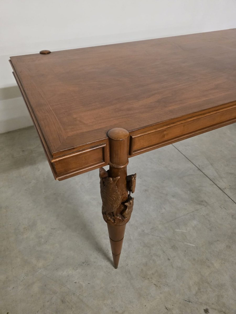 Table And Chairs By Pierluigi Colli For Framar, 1950s-photo-4