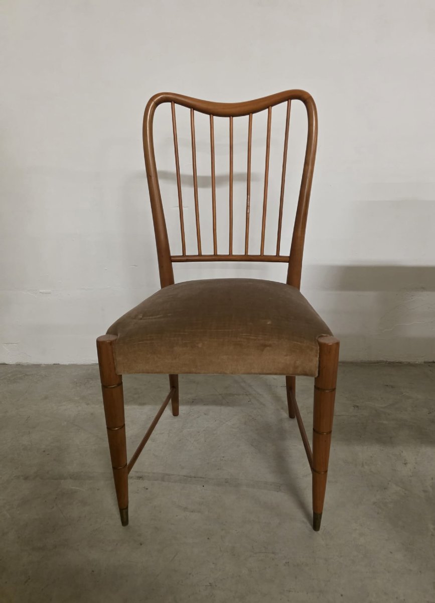 Table And Chairs By Pierluigi Colli For Framar, 1950s-photo-5