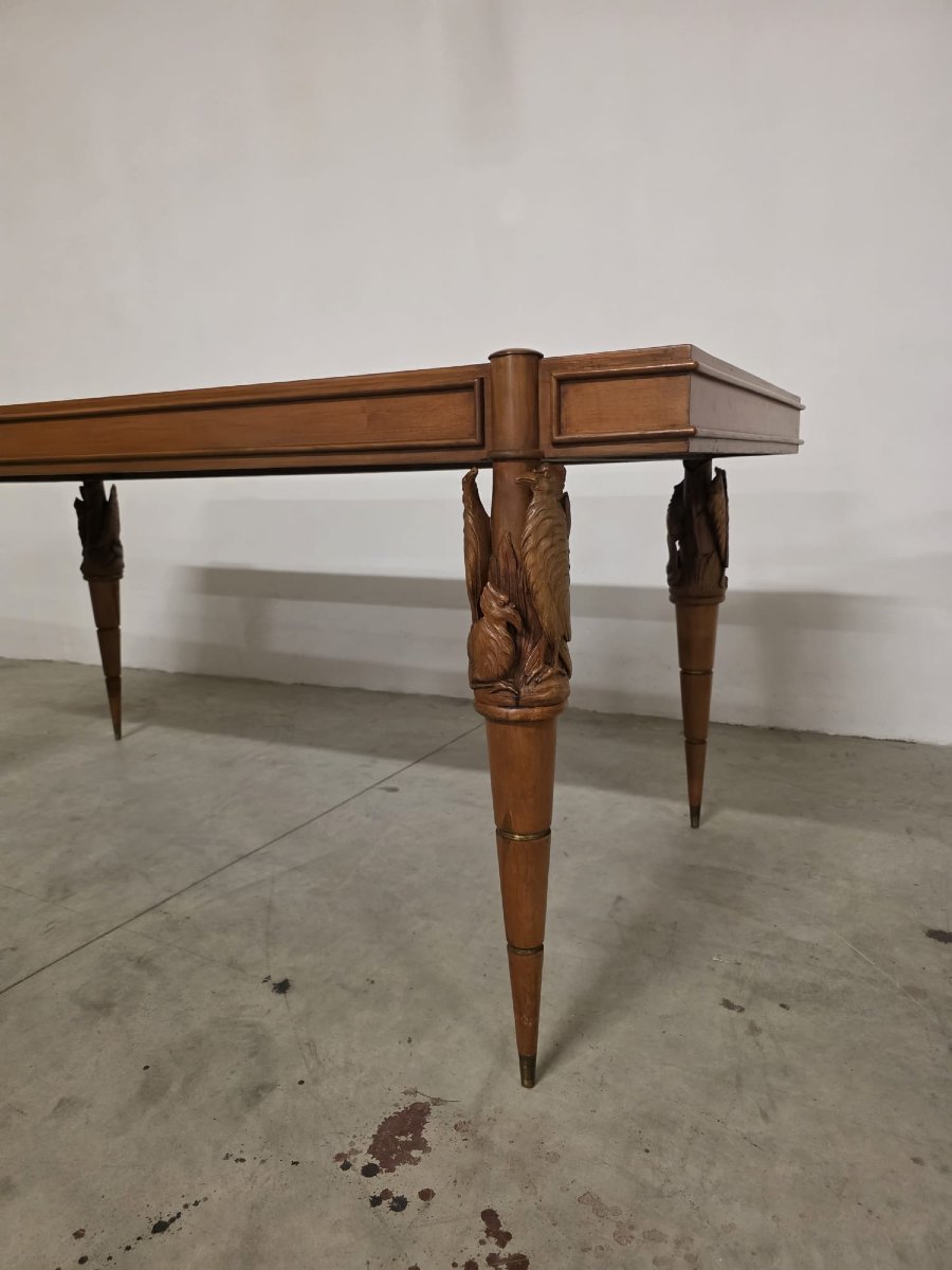 Table And Chairs By Pierluigi Colli For Framar, 1950s-photo-6