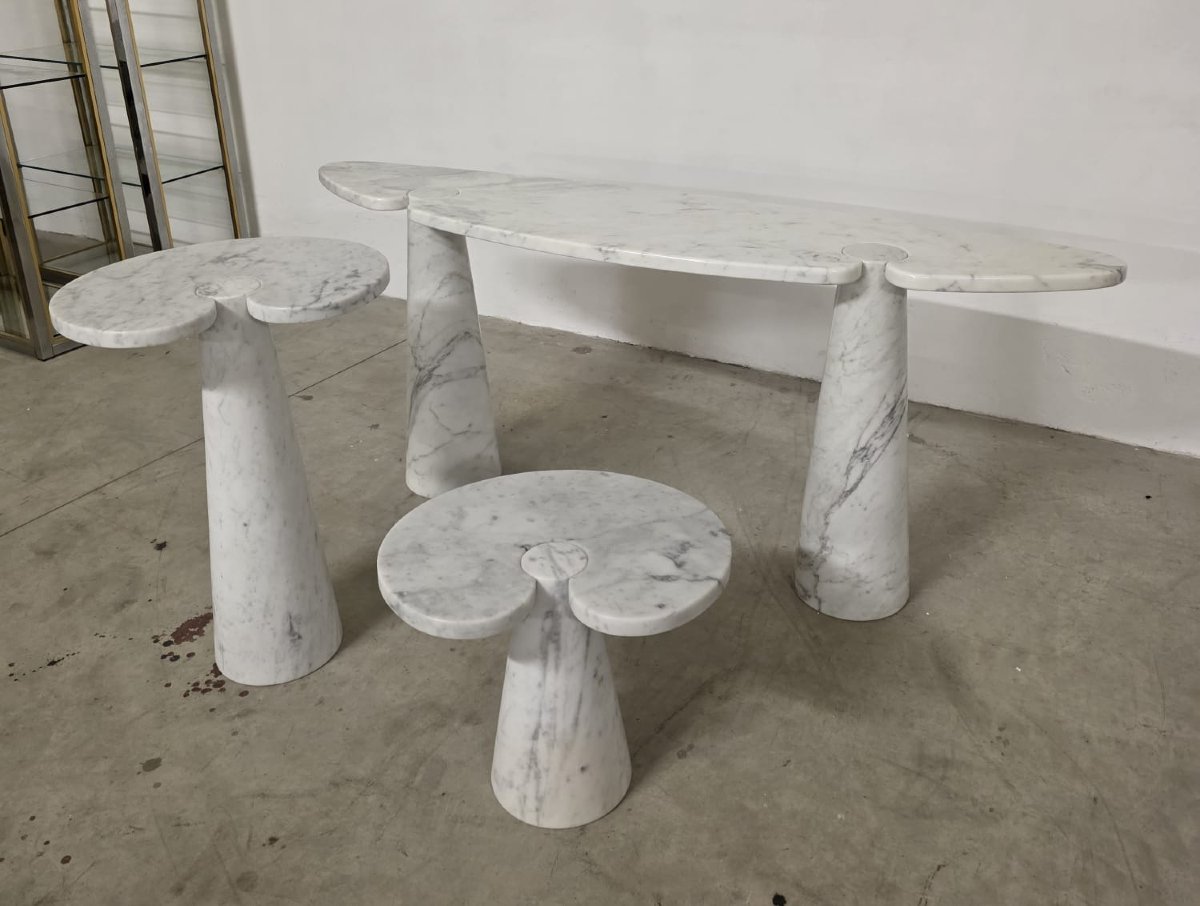 Console de la série Eros, signée Angelo Mangiarotti pour Skipper-photo-7