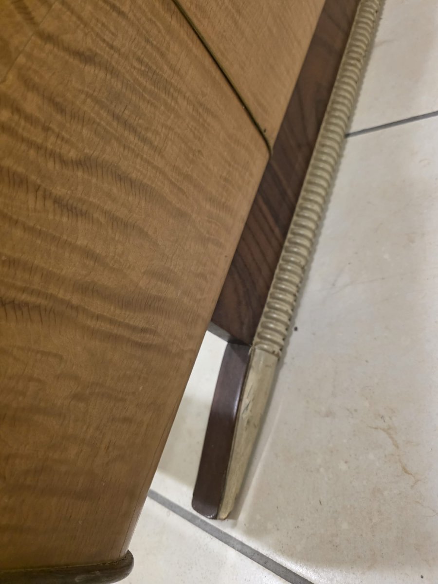 Lit Art Déco des années 1940-photo-1