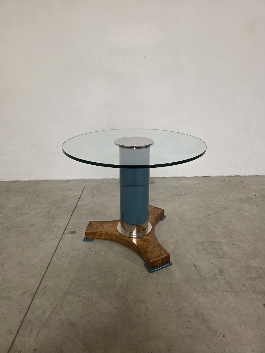 Hollywood Regency Style Coffee Table Produced By Thormer.-photo-3