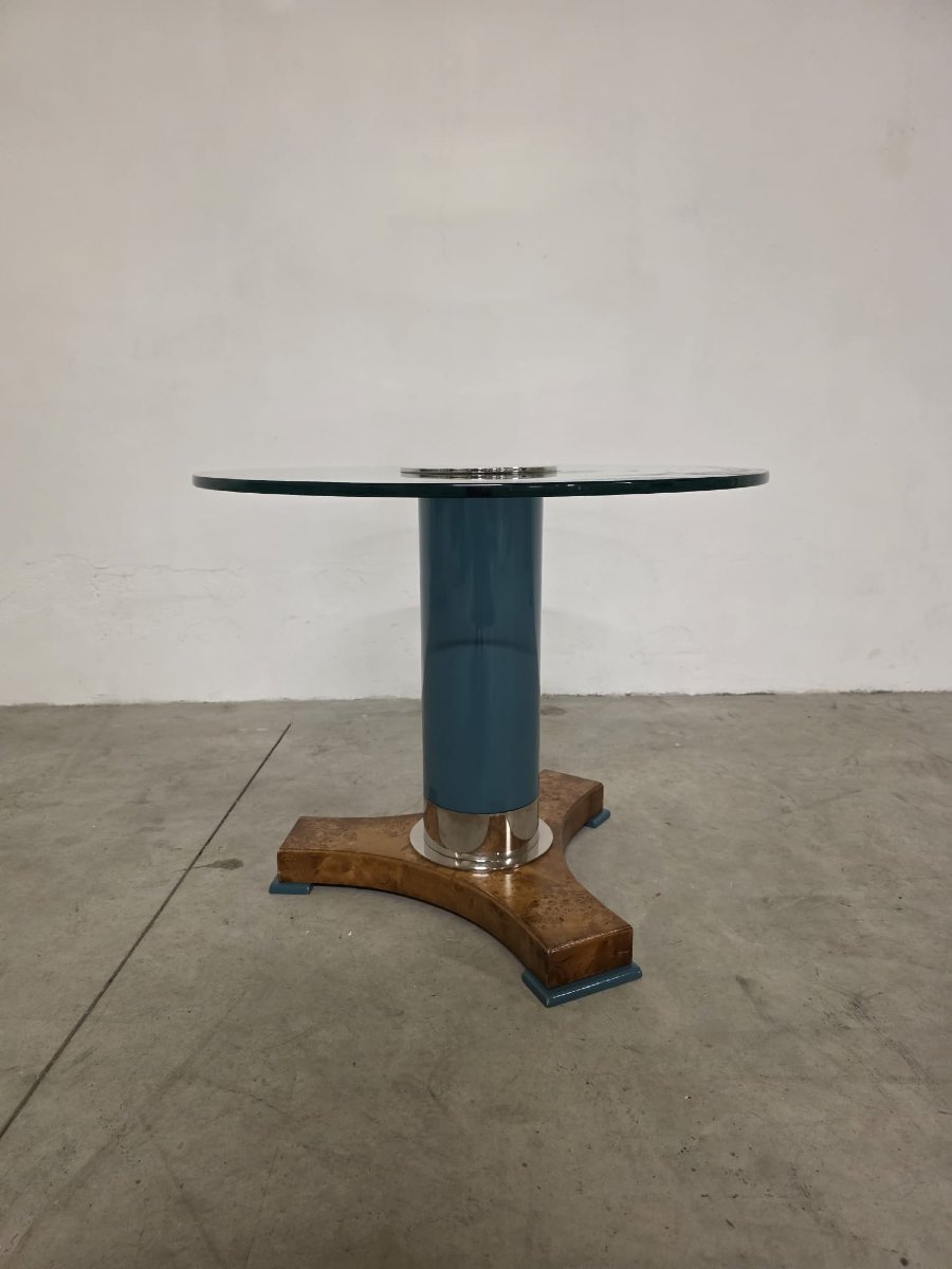 Hollywood Regency Style Coffee Table Produced By Thormer.-photo-4