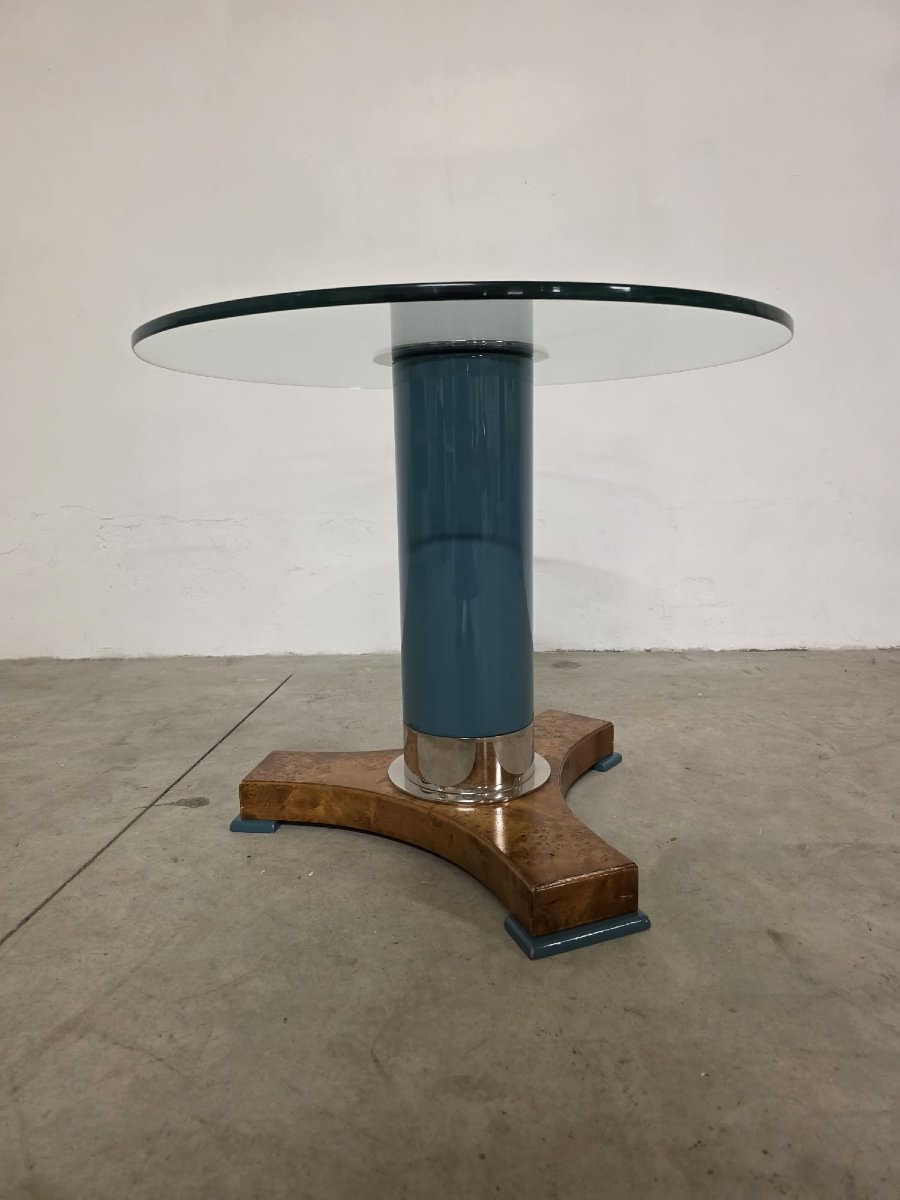 Hollywood Regency Style Coffee Table Produced By Thormer.-photo-3