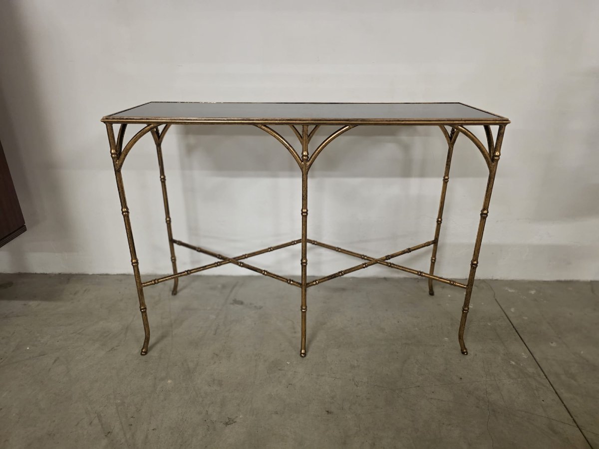 Hollywood Regency Console Designed By Maison Janse-photo-3