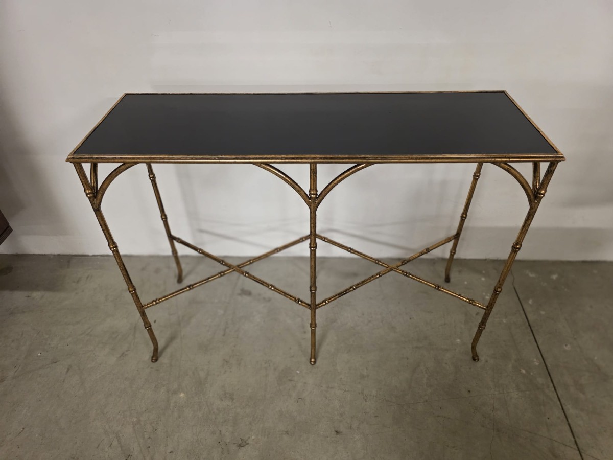 Hollywood Regency Console Designed By Maison Janse