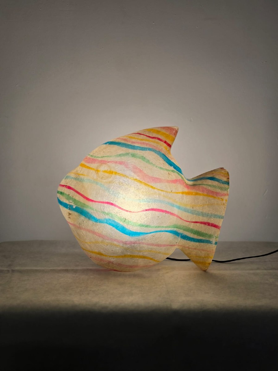 Lampe poisson des années 60.