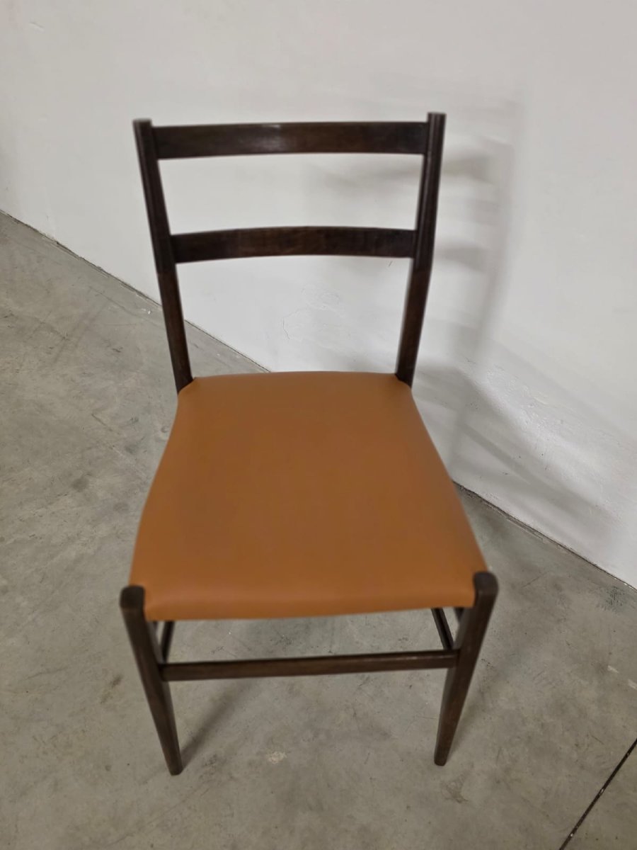 Six Leggera Chairs By Gio Ponti For Cassina-photo-7