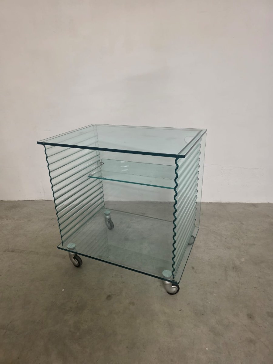 Chariot série Onda de Ron Arad pour Fiam.-photo-4