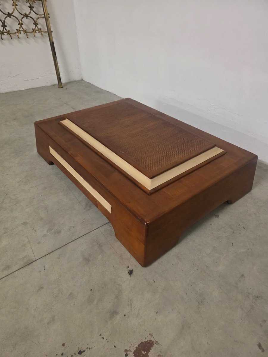 Low Oriental Coffee Table From The 1960s-photo-2