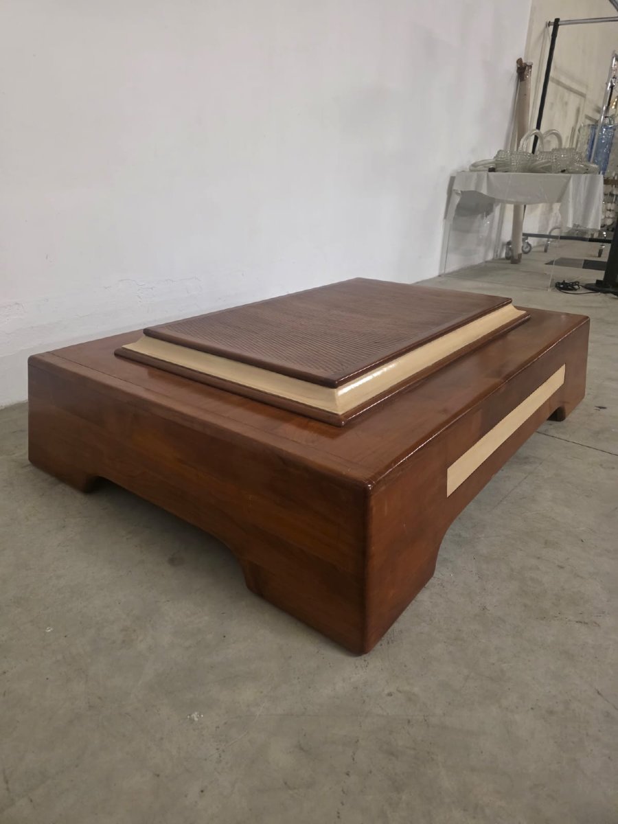 Low Oriental Coffee Table From The 1960s-photo-3
