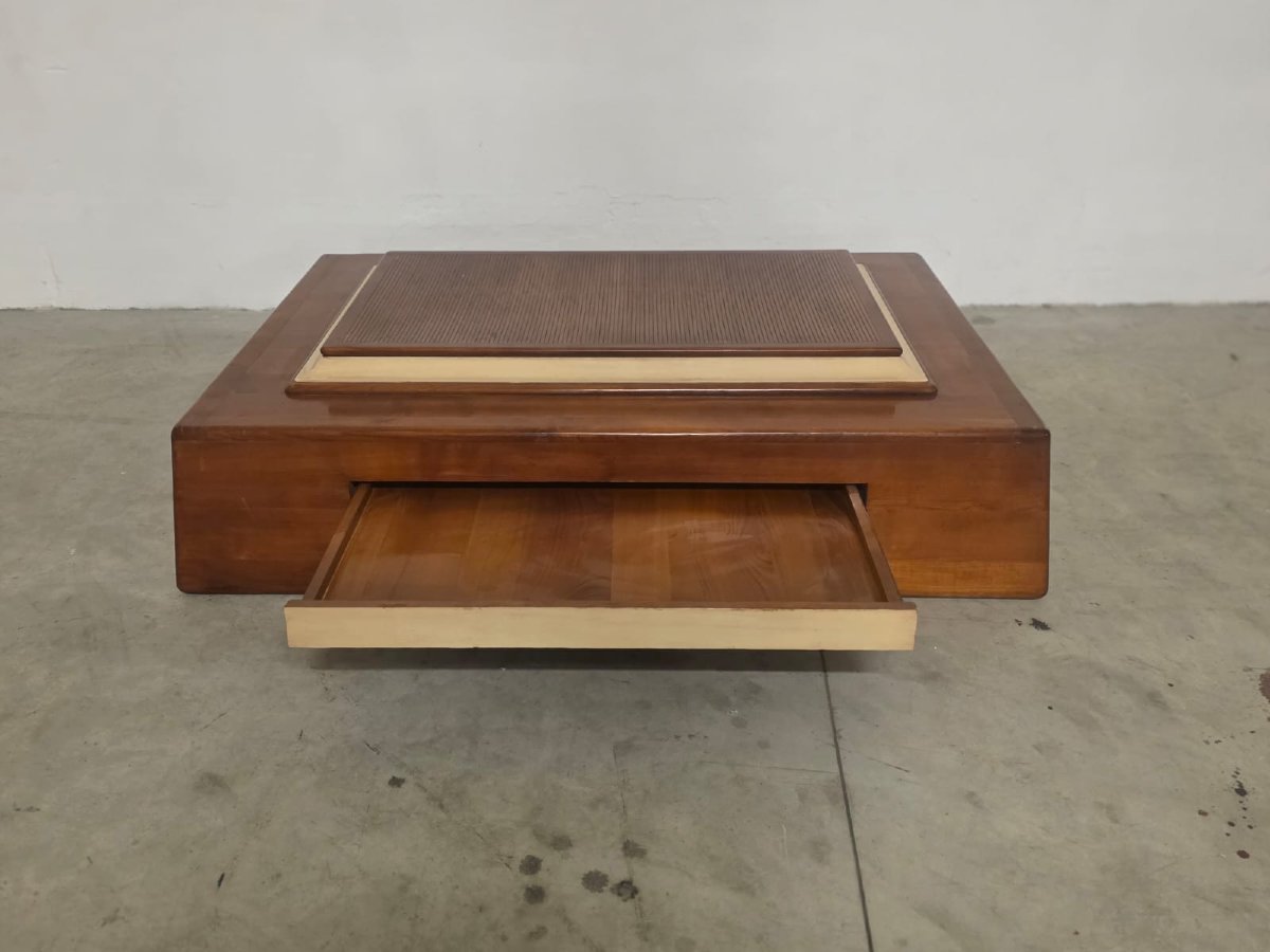 Low Oriental Coffee Table From The 1960s-photo-5