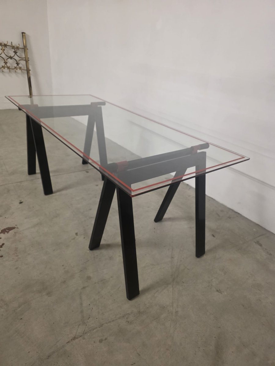 Gaetano Table Designed By Gae Aulenti For Zanotta.-photo-3