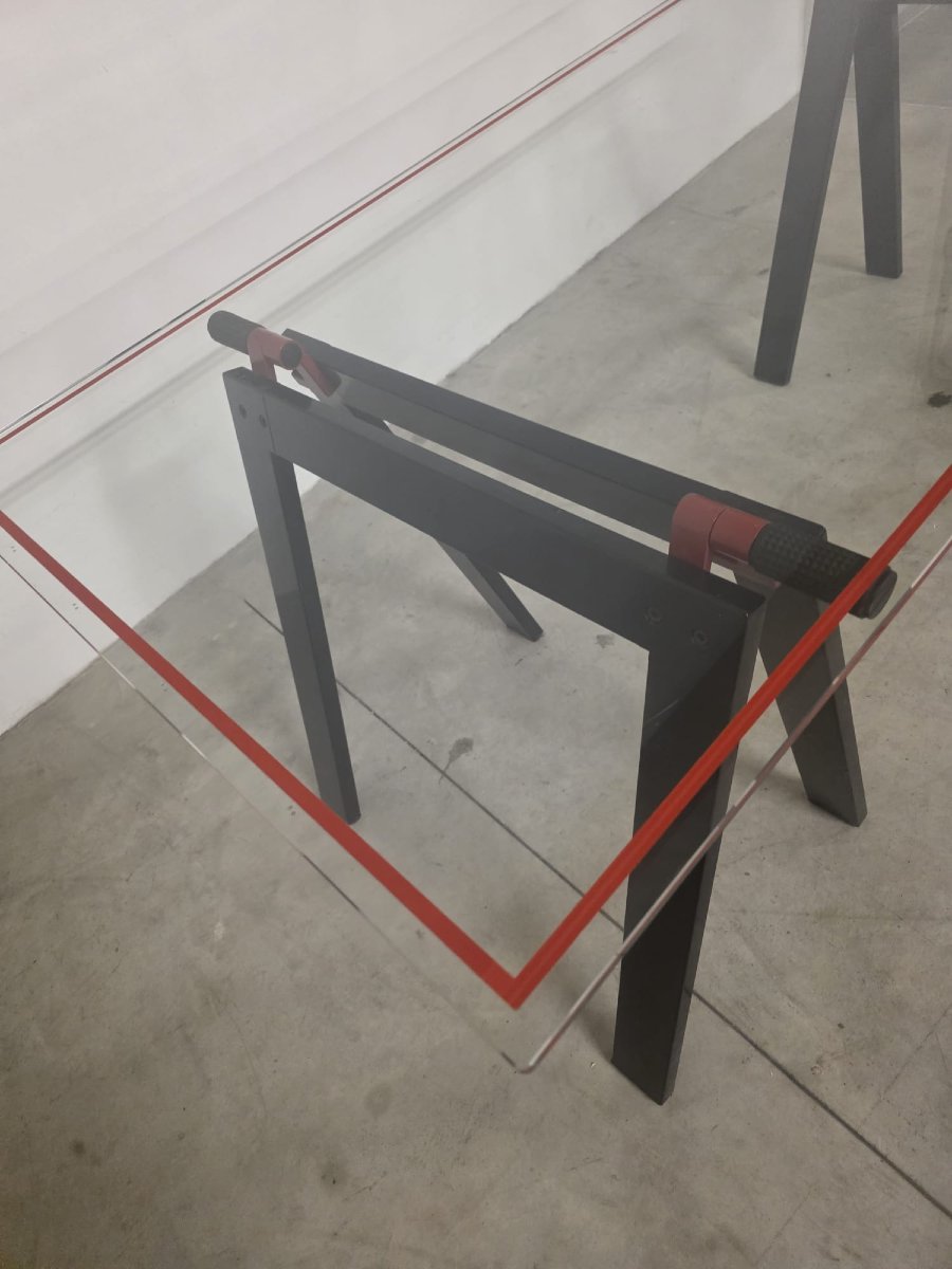 Gaetano Table Designed By Gae Aulenti For Zanotta.-photo-2