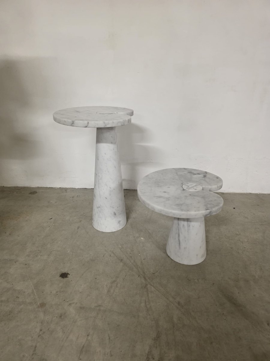 Pair Of Side Tables From The Eros Series By Angelo Mangiarotti For Skipper-photo-1