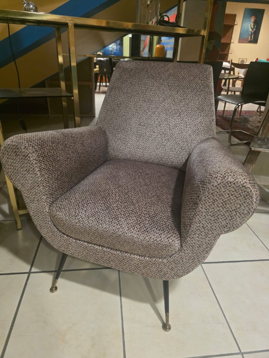 A Pair Of Armchairs By Gigi Radice For Minotti-photo-3