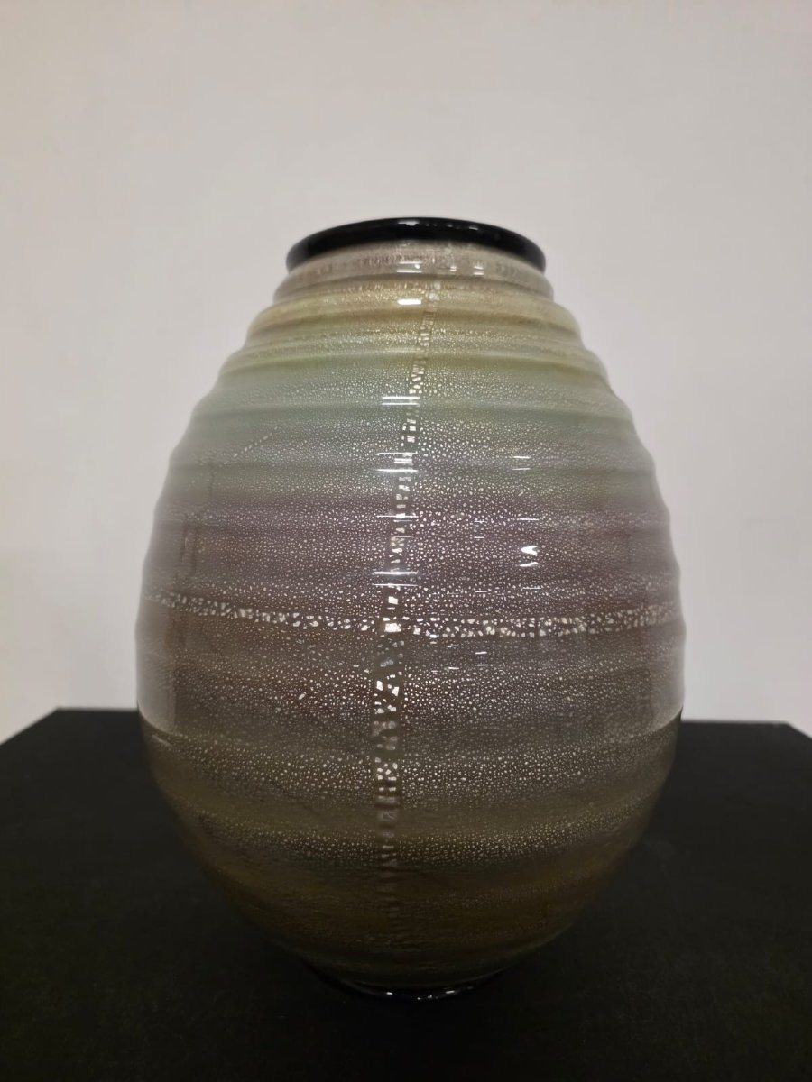 Paire de vases Seguso Murano.-photo-1