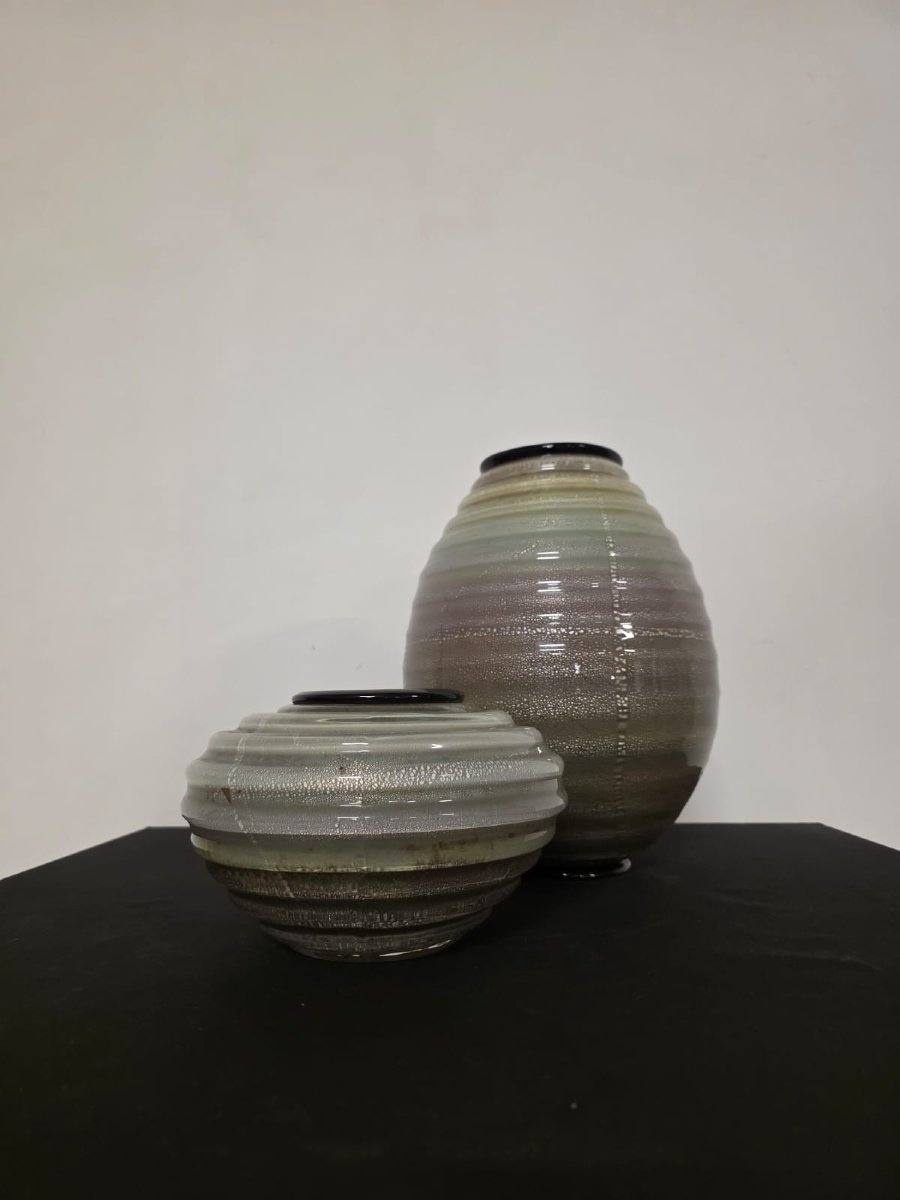 Paire de vases Seguso Murano.