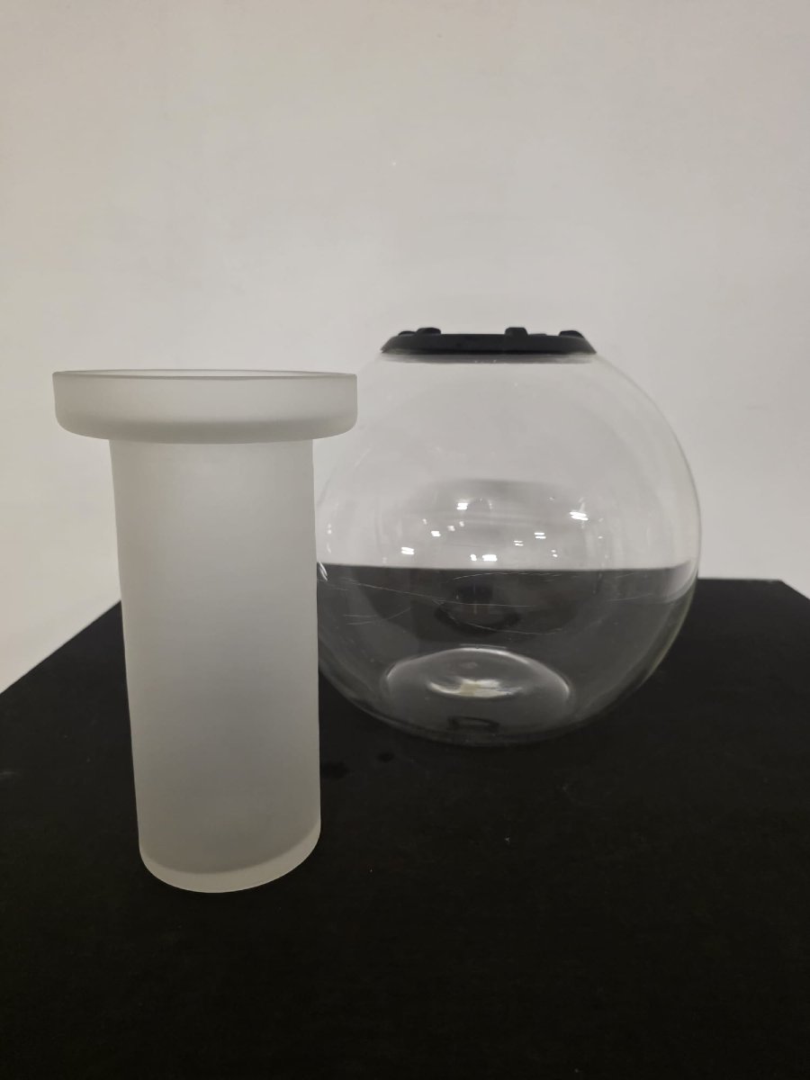 Vase From The “progetti” Series By Gianfranco Frattini For Kristal Sonoro.-photo-4